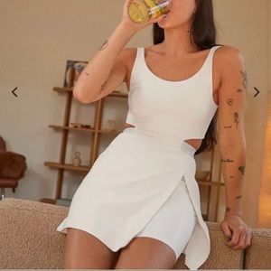 NEW Outdoor Voices Court Dress - Size S - Cream